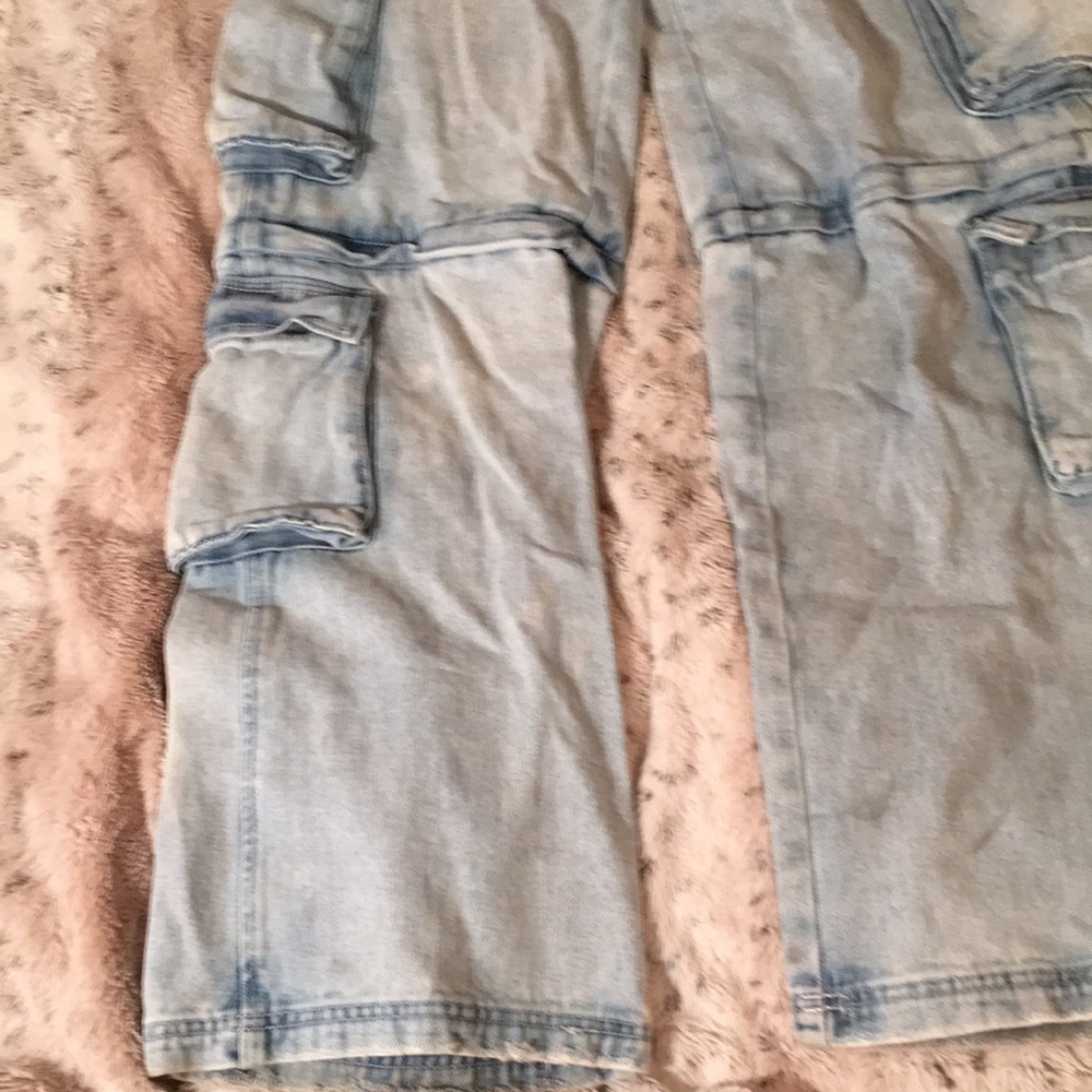 PacSun 90’s Baggy Cargo Zip Off Jeans - Picture 6 of 14